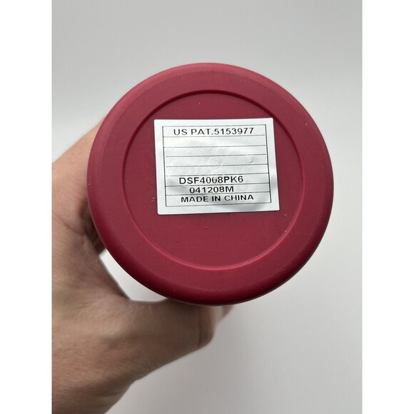 Thermos 12 oz Funtainer Pink Camo Kid’s Water Bottle With Flip Open Straw Used - Picture 6 of 6